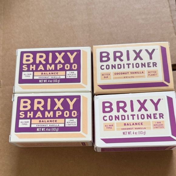 Balance Shampoo and Conditioner Set - Purple and Tan - Picture 1 of 4